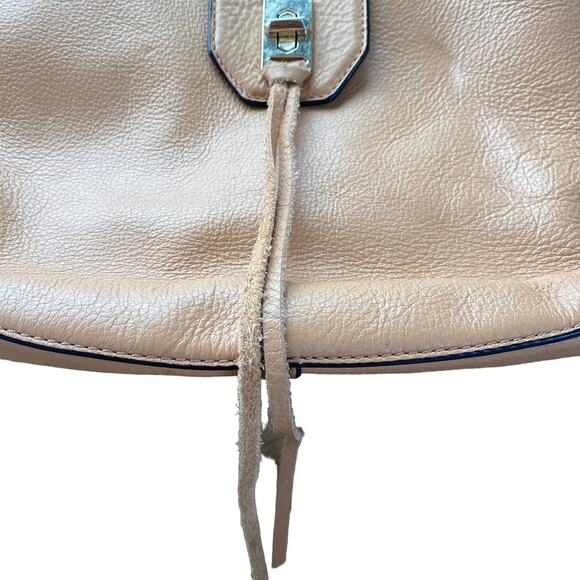 Rebecca Minkoff Tan Pebbled Leather Shoulder Bag - Picture 2 of 10
